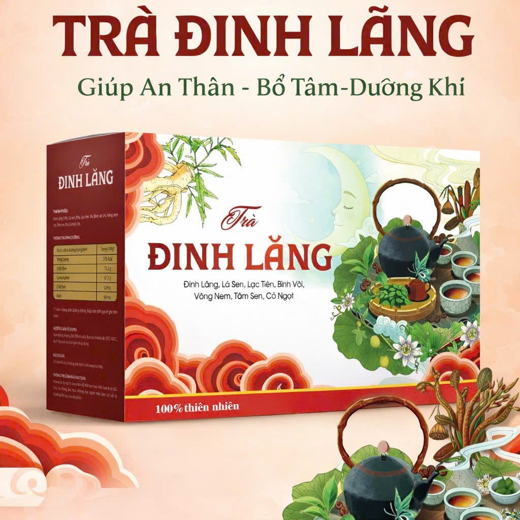 Trà Đinh Lăng Mộc Tâm