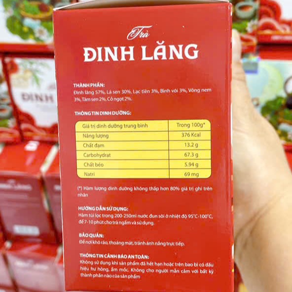 Trà Đinh Lăng Mộc Tâm - Ảnh 4