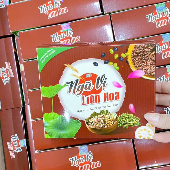 Ngũ cốc Ngũ Vị Liên Hoa Mộc Tâm - Ảnh 7
