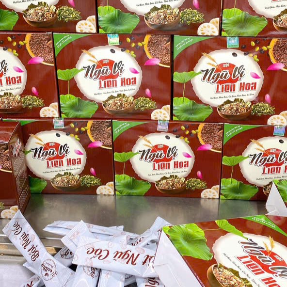Ngũ cốc Ngũ Vị Liên Hoa Mộc Tâm - Ảnh 5