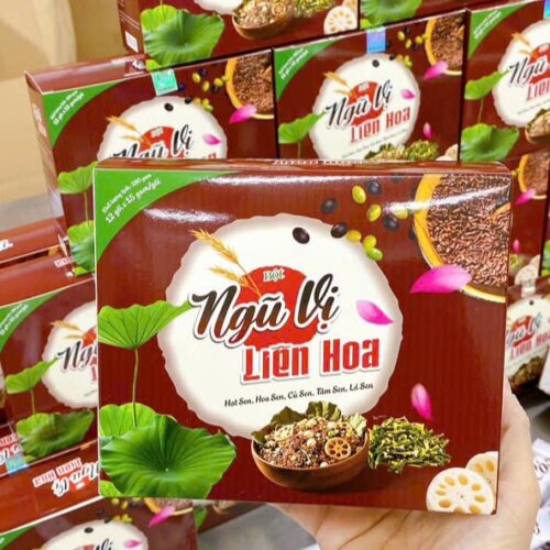 Ngũ cốc Ngũ Vị Liên Hoa Mộc Tâm