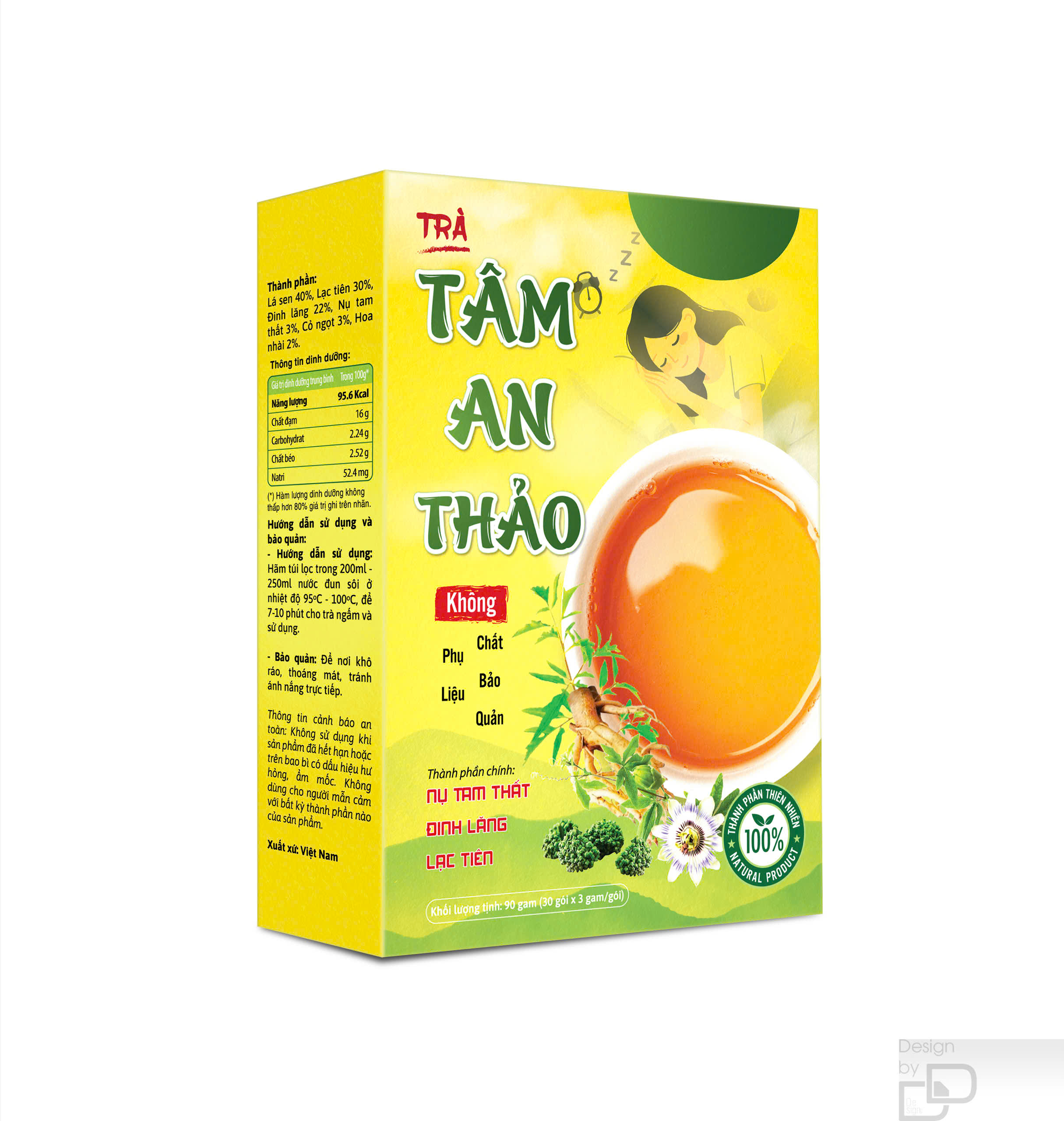 Trà Tâm An Thảo Mộc Tâm