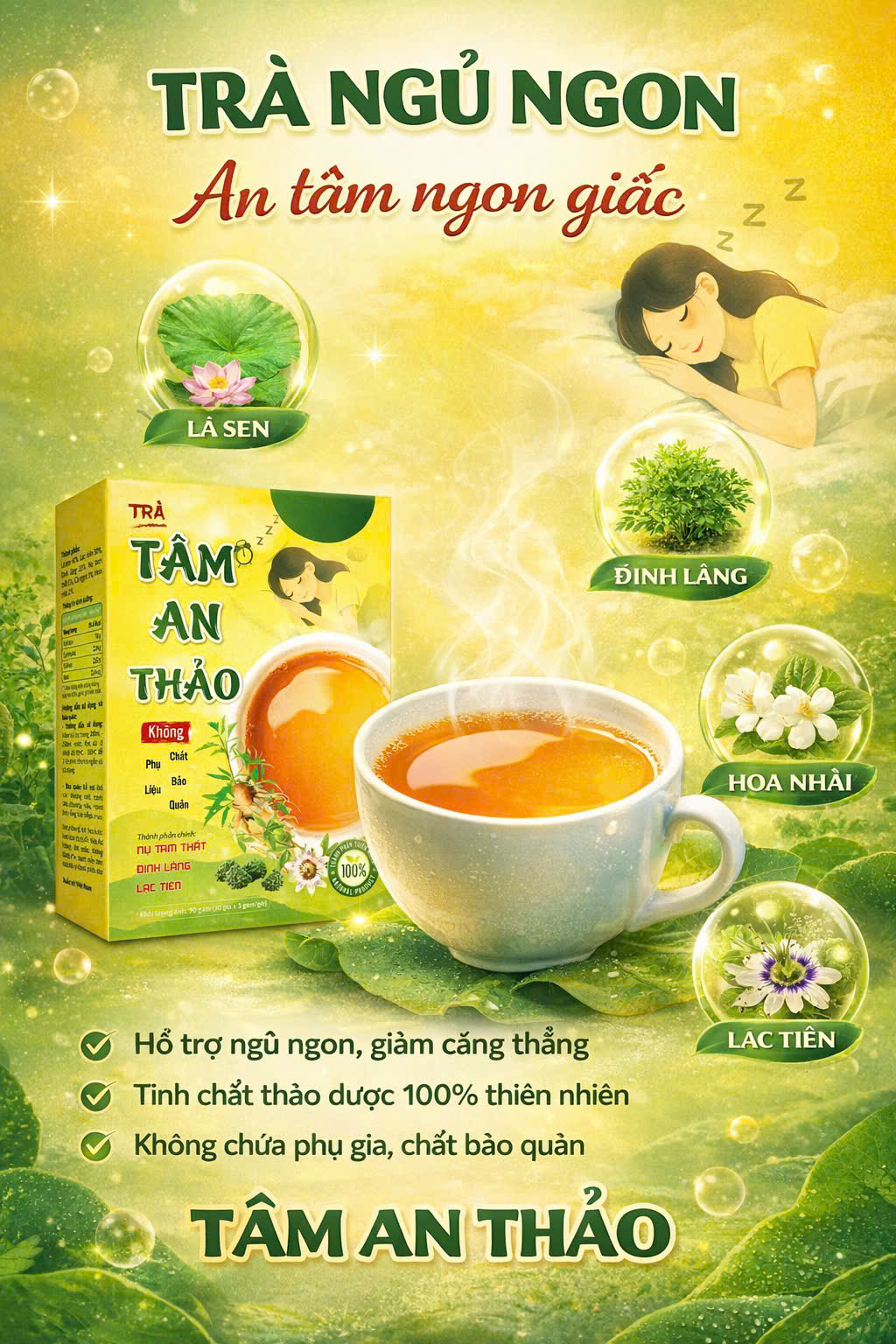 Trà Tâm An Thảo Mộc Tâm - Ảnh 2