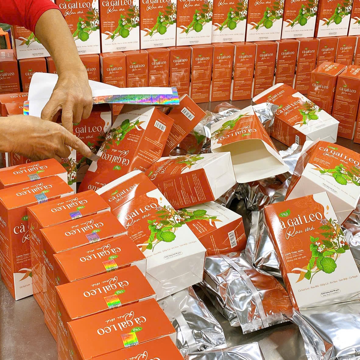 Trà Cà Gai Leo Rau Má Mộc Tâm - Ảnh 5