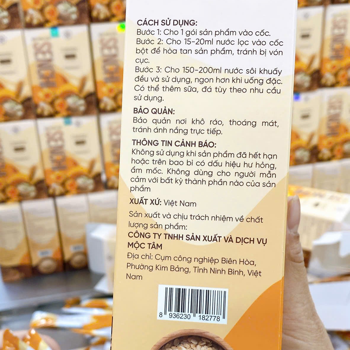 Bột Ngũ Cốc SENCHI Mộc Tâm - Ảnh 5