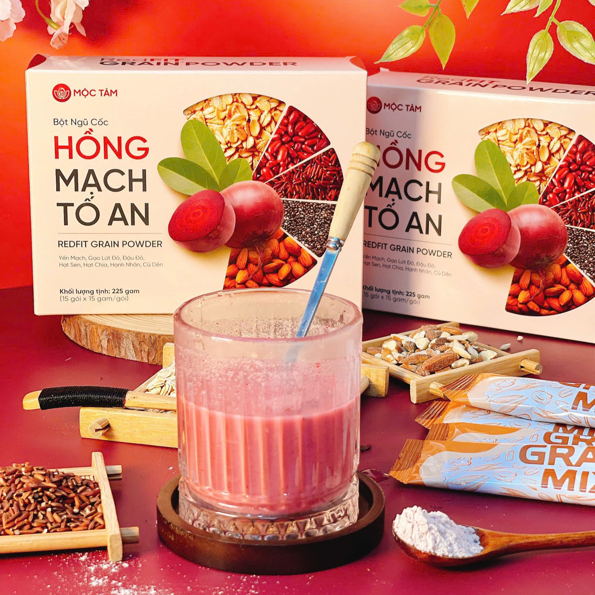 Ngũ Cốc Hồng Mạch Tố An Mộc Tâm - Ảnh 6