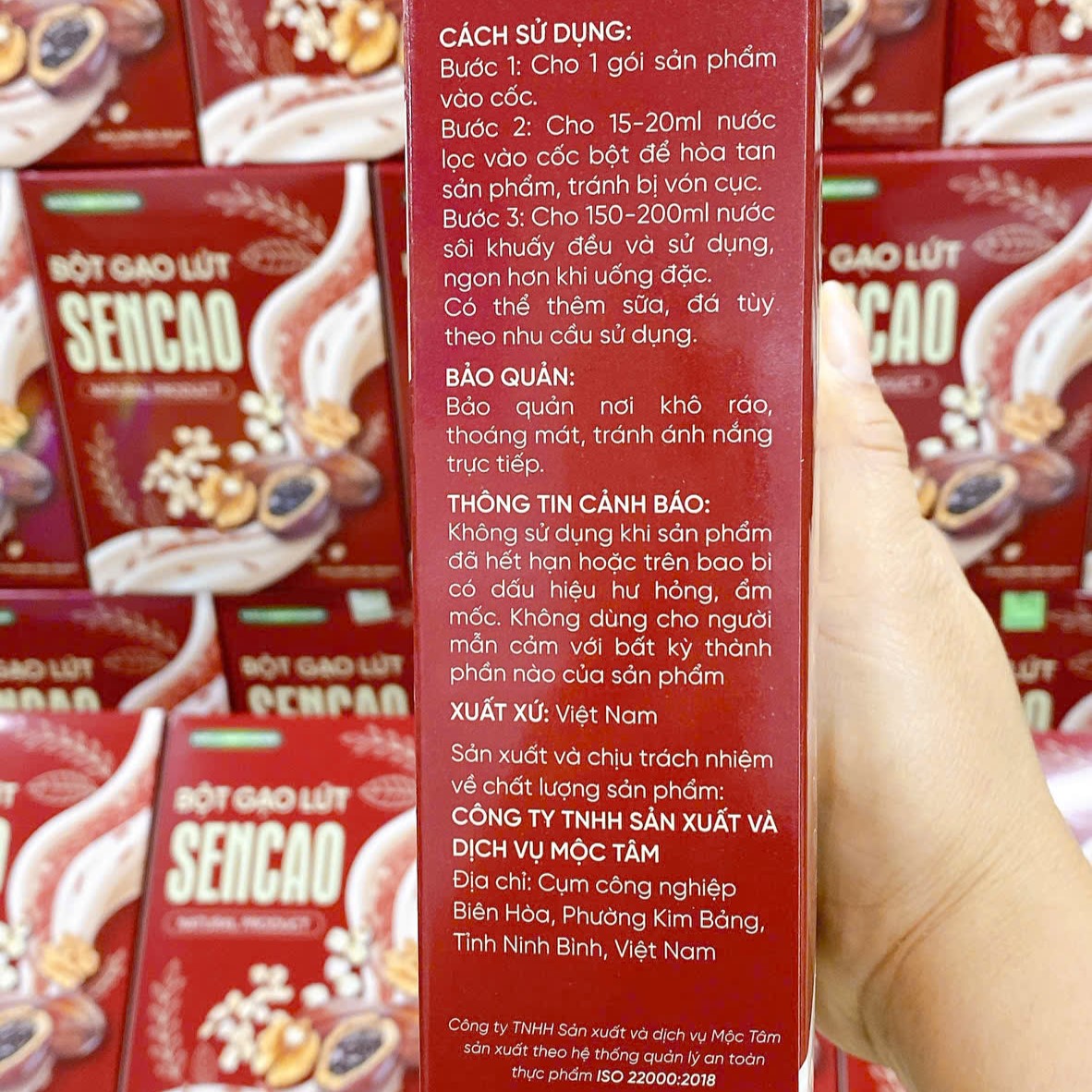 Bột Ngũ Cốc SENCAO Mộc Tâm - Ảnh 4