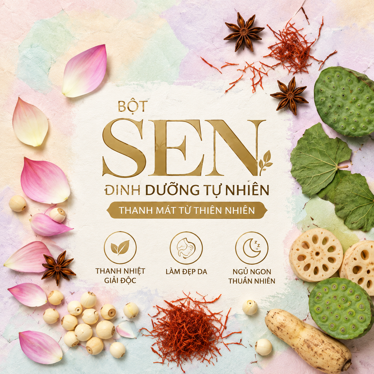 Bột Sen Mộc Tâm - Ảnh 3